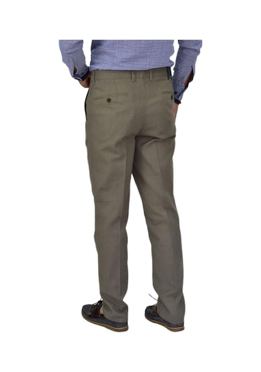 Erkek Kanvas Yazlık Pantolon Klasik 1291 Bgl-st04604 Haki