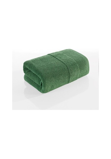Cotton %100 Banyo Havlusu 50x90 Cm Yeşil