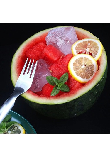 Hombey Çift Paket Kalın Paslanmaz Çelik Karpuz Dilimleyici, Meyve Kesici Ve Dilimleyici Aracı, Çok Fonksiyonlu Mutfak Gereci Diğer