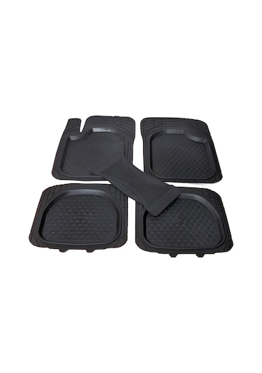 Havuzlu Paspas 3D Siyah 5 Parça Üniversal Tüm Araçlar Için Uyumlu N11.17027