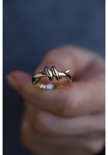 Yenigün Kuyumculuk 14 Ayar Altın Aşk Sarmalı Yüzük Yzk26469