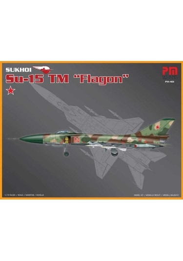 Su-15 Tm Flagon Pm Model Demonte Plastik Uçak Maket Kiti