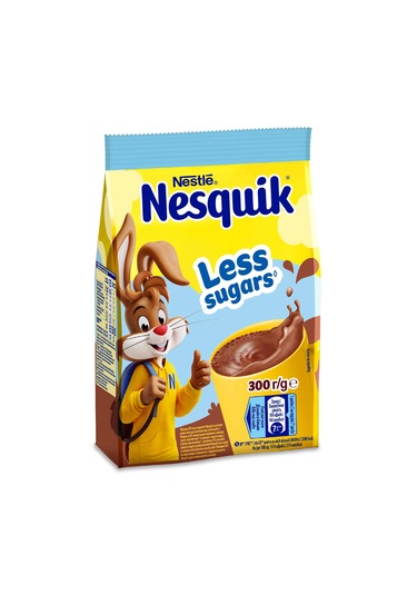 Nestle Nesquik Less Sugars Cocoa Drink Powder 300g 300 G