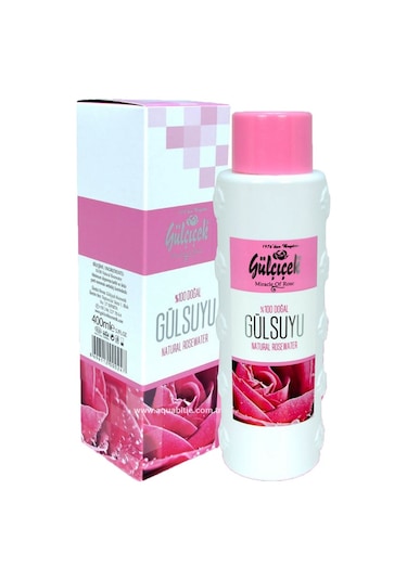 Gülçiçek Doğal Lüx Gül Suyu Kutulu 400 ML