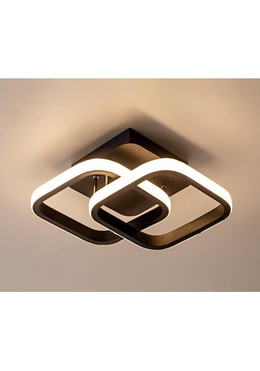 Eray Aydınlatma 9253 Plofonyer Siyah Led Avize