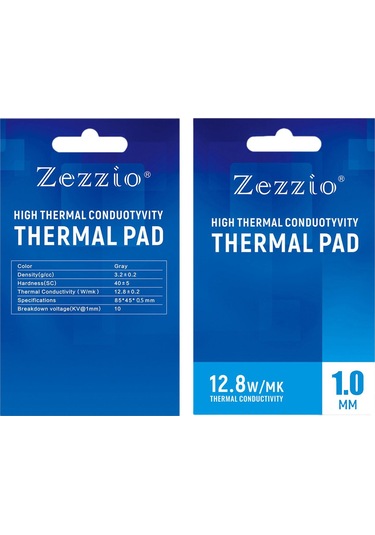 Suntek Silikon Termal Ped 12.8 W/mk Isı Direnci Pc Için 1,0-mm