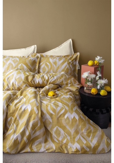 Tigres %60 Tencel Lyocell %40 Pamuk Dijital Saten Nevresim Takımı Aile Seti Çok Renkli