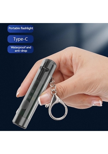 Cbtx Mns1 Mini Taşınabilir El Feneri Açık Acil Düdük Anahtarlık İle Kamp Yürüyüş Meşalesi