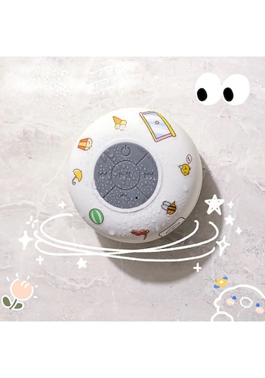 Supermarket1 Su Geçirmez Mini Bluetooth Hoparlör - Duvar Ve Araç İçin, Type-c Şarj, Düşük Enerji Kullanımı