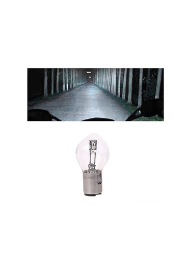 Padalink Yüksek Parlaklıklı 35w 12v B35 Ba20d Motosiklet Far Ampulü - Uzun Ömürlü