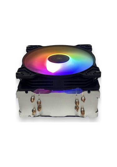 Strong M4-12xpro 12cm Rainbow 4 Bakır Kule Tipi İşlemci Cpu Fan
