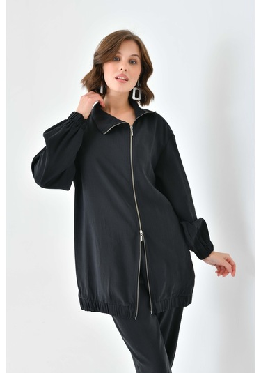 Ftz Women Kadın Modal Pantolonlu Takım Siyah 30716-siyah Siyah