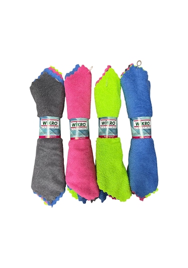 Gmax Mikrofiber Bez 4 Lü Dürüm 32 Cm X 29 Cm Glz02011142
