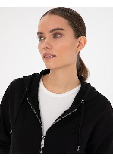 Pierre Cardin Kadın Siyah Hırka Örme 50314965-vr046 Siyah