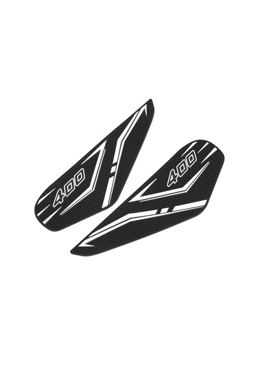 Mufunye Kawasaki Z400 Nınja 400 2017-2021 Beyaz Tank Anti Kayma Sticker - Friction Artırır, Kontrolü Güçlendirir, Zirve Stabilitesi Sağlar
