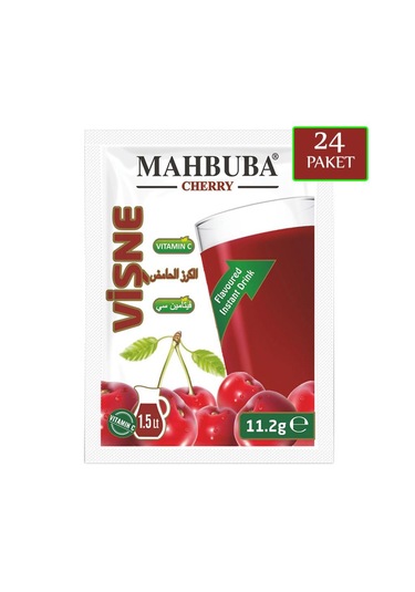 Mahbuba Vişne Aromalı Soğuk Toz İçecek 120x11.2gr