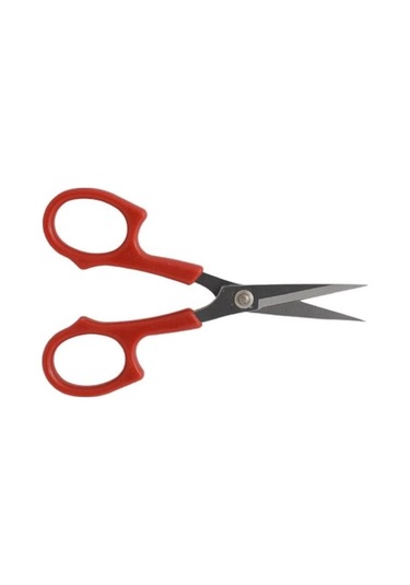 Fdmstar Fs-1663 Plastik Saplı Eğri Nakış Makası 4.5 İnç 12 Cm