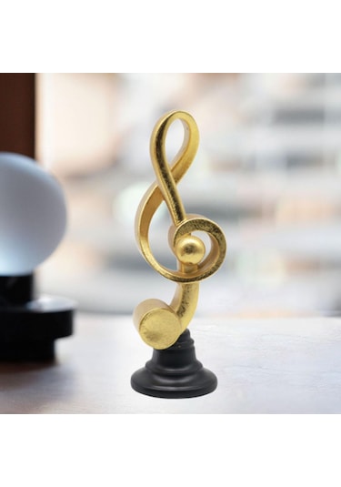 Homyl Müzik Notu Heykel Koleksiyon Masa Merkezi Giriş Yatak Odası S