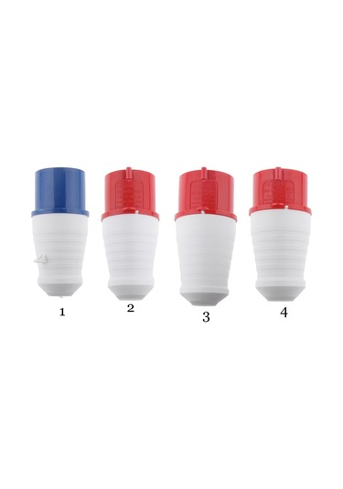 Suntek 3 Pin Fiş Sıva Üstü Su Geçirmez IP44 220V-240V 32A