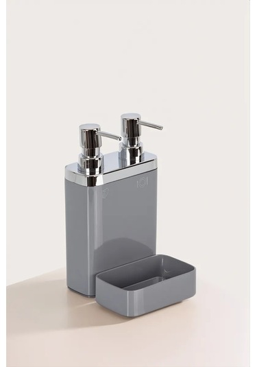 Prımanova Plastik Mutfak Dağıtıcı, Çiftli, Kaplı 300195496 Gri