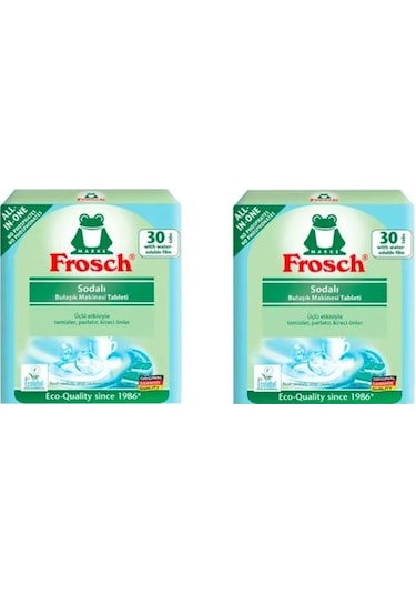 Frosch Sodalı Bulaşık Makinesi Deterjanı 2 x 30 Tablet
