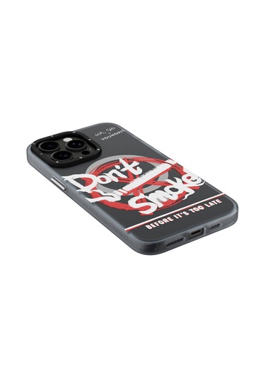 İphone 15 Pro Uyumlu Kılıf Magsafe Özellikli Shu Tasarımlı Youngkit City Serisi Kapak Siyah-kırmızı