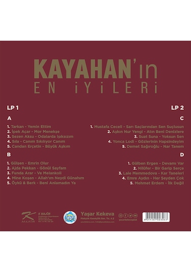 Kayahan - En İyileriyle 2 Plak