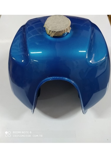 HYOSUNG RT 125 YAKIT DEPOSU MAVİ-TURUNCU