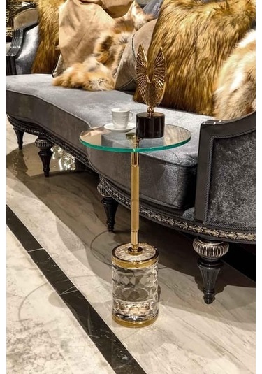 Dulda Akrilik Taurus Sehpa Şeffaf