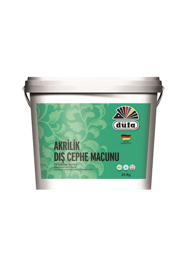 Düfa Akrilik Dış Cephe Macunu 25 L