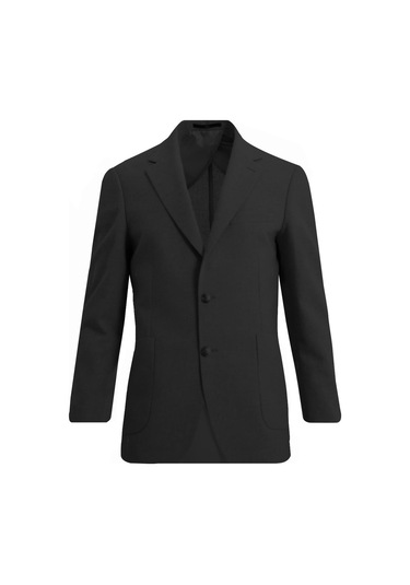Uki Siyah Mono Yaka Klasik Ceket Siyah