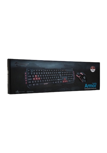 Everest GMK-66 ARMOR Combo Usb Q Gaming Oyuncu Klavye Mouse Set