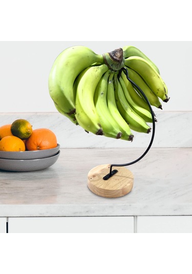 Suntek Muz Tutucu Standı Sağlam Muzları Taze Tutun Yarım Daire Şeklinde