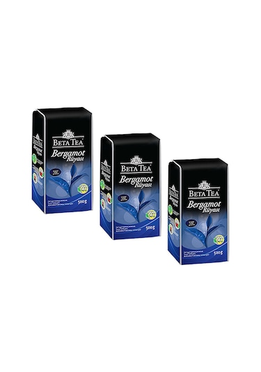Beta Tea Bergamot Rüyası Siyah Dökme Çay 3 x 500 G