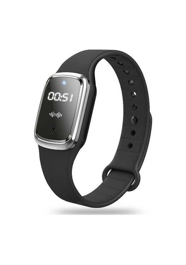 Moly Çocuk Yetişkin Siyah Ultrasonik Uyku Güvenliği Bileklik, Etkili Musluk Kovucu