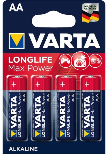 Varta Longlife Max Power 4706 AA Kalem Pil 4'lü