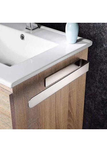 Banyo Havlu Askısı Delmesiz Kendinden Yapışkanlı Havlu Askısı Paslanmaz Çelik 37cm Diğer