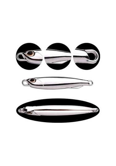 Tongxida 30/10 Adet Sıcak Metal Jigs Seti Balıkçırk Cazibesi 7g-60g Kaplam Shore Döküm 30 Adet Karışık Tip 15g