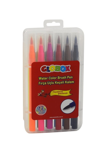Globox Fırça Uçlu Keçeli Kalem-2602