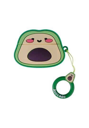 Airpods Uyumlu Pro 2 Zore Tpu Kabartma Figürlü İpli Airbag 37 Silikon Kılıf No23