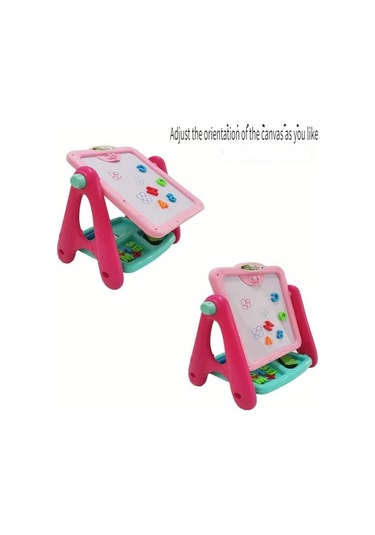 Willowhaven Red Çift Taraflı Manyetik Çizim Tahtası 3 Yaş Üstü Çocuklar İçin Kırmızı