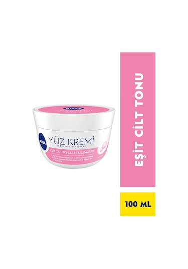 Nivea Eşit Cilt Tonu Nemlendirme Yüz Kremi 100 ML