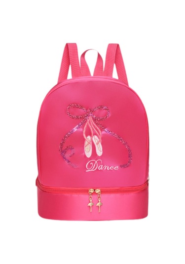 Suntek Bale Dans Sırt Çantası Hafif Kızlar Seyahat Gül Kırmızı