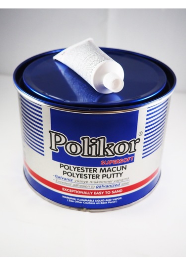 Polikor Polyester Çelik Macun 2700 Gr + 60 Gr Aktivatör
