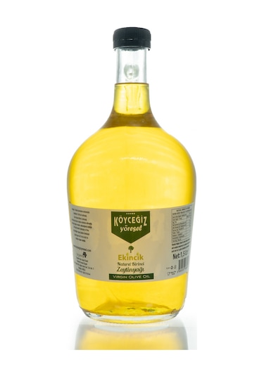 Köyceğiz Yöresel Ekincik Naturel Birinci Zeytinyağı Cam 1500 ML