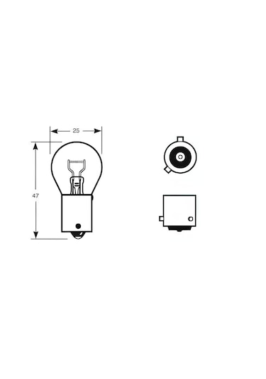 12v 93 21w Yakın Tırnak Sinyal P21w