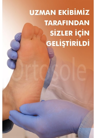 Ortosole OS200 Topuk Dikeni Düz Tabanlık İçe Basma Önleyici Tabanlık