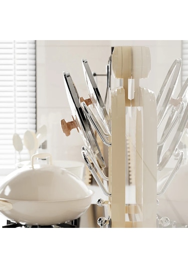 Mutfak Tava Tencere Kapak Tutucu Organizer Raf Diğer