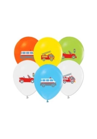 Balonevi Balon 4+0 Trafik Baskılı 12" 8 Li