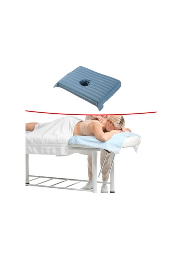 Suntek Spa Yatak Masası Için Yüz Nefes Deliği Ile Pamuklu